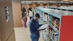 La nueva biblioteca de la Universidad Santiago de Cali cuenta con una colección de más de 60.000 libros.