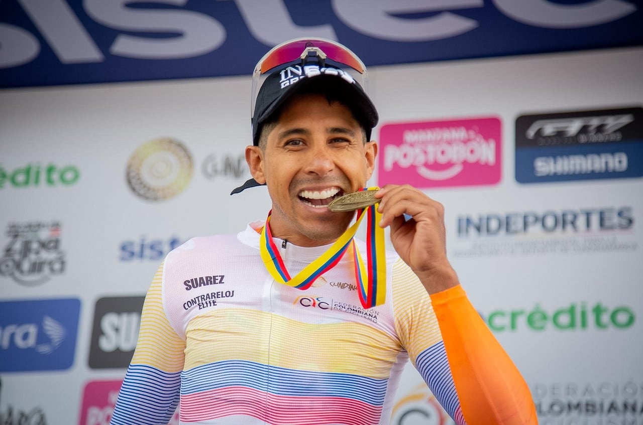 Brando Rivera es el nuevo campeón nacional de la prueba contrarreloj.