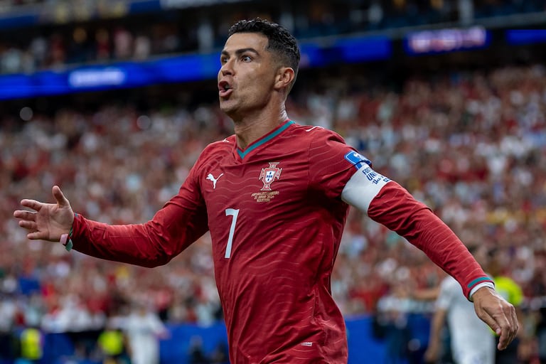 Cristiano Ronaldo, goleador de la Selección Portugal.