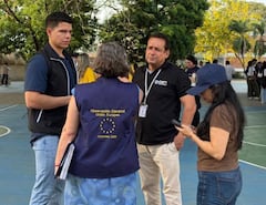 Más de 400 observadores de distintas organizaciones internacionales acompañaron las elecciones de Congreso en diferentes regiones del país.