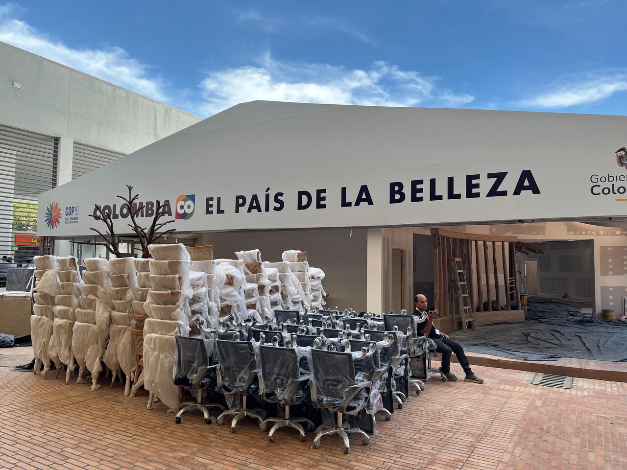 Así lucen algunos de los espacios en el Centro de Eventos Valle del Pacífico.