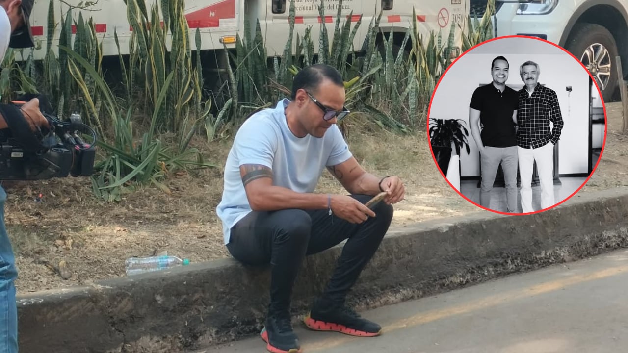 El periodista recordó a su padre y habló de la fuerza que ha encontrado en la solidaridad.