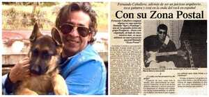 ‘Fer’ Caballero hizo parte de Zona Postal, una de las bandas de rock colombiano más recordadas de la década de los 90.