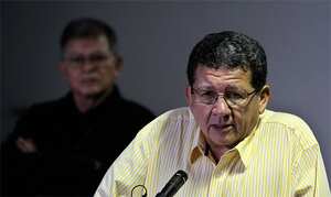 Pablo Catatumbo, delegado de las Farc para el proceso de paz.