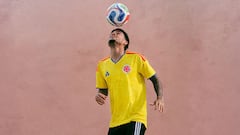 Luis Díaz portando la camiseta de Colombia para el Mundial 2026