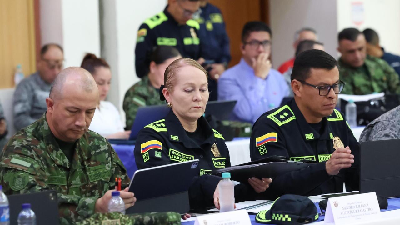 Del Consejo de Seguridad hicieron parte las autoridades regionales.