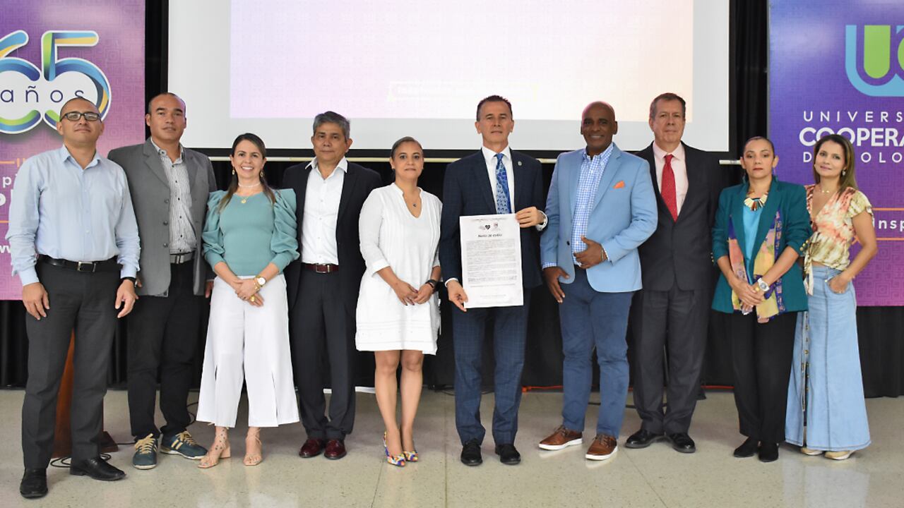 La Universidad Cooperativa de Colombia, UCC, obtuvo un reconocimiento por la gestión en el ámbito de la educación superior y la contribución al desarrollo regional.