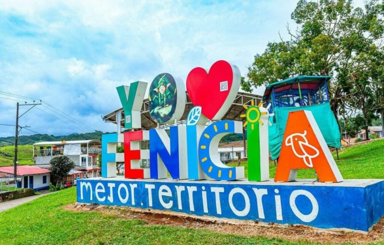 En el corregimiento de Fenicia está ubicada esta atracción.