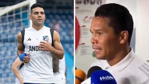Falcao y Carlos Bacca se volvieron a encontrar en Barranquilla