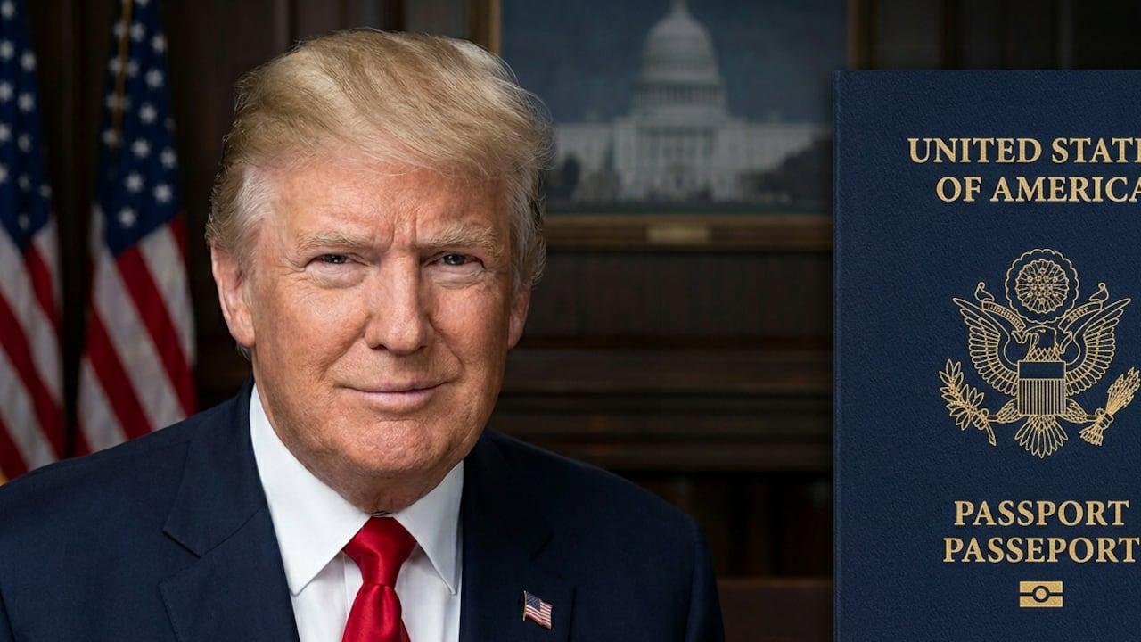 Edición conmemorativa de pasaportes incluirá la imagen de Donald Trump por los 250 años de independencia de EE. UU.