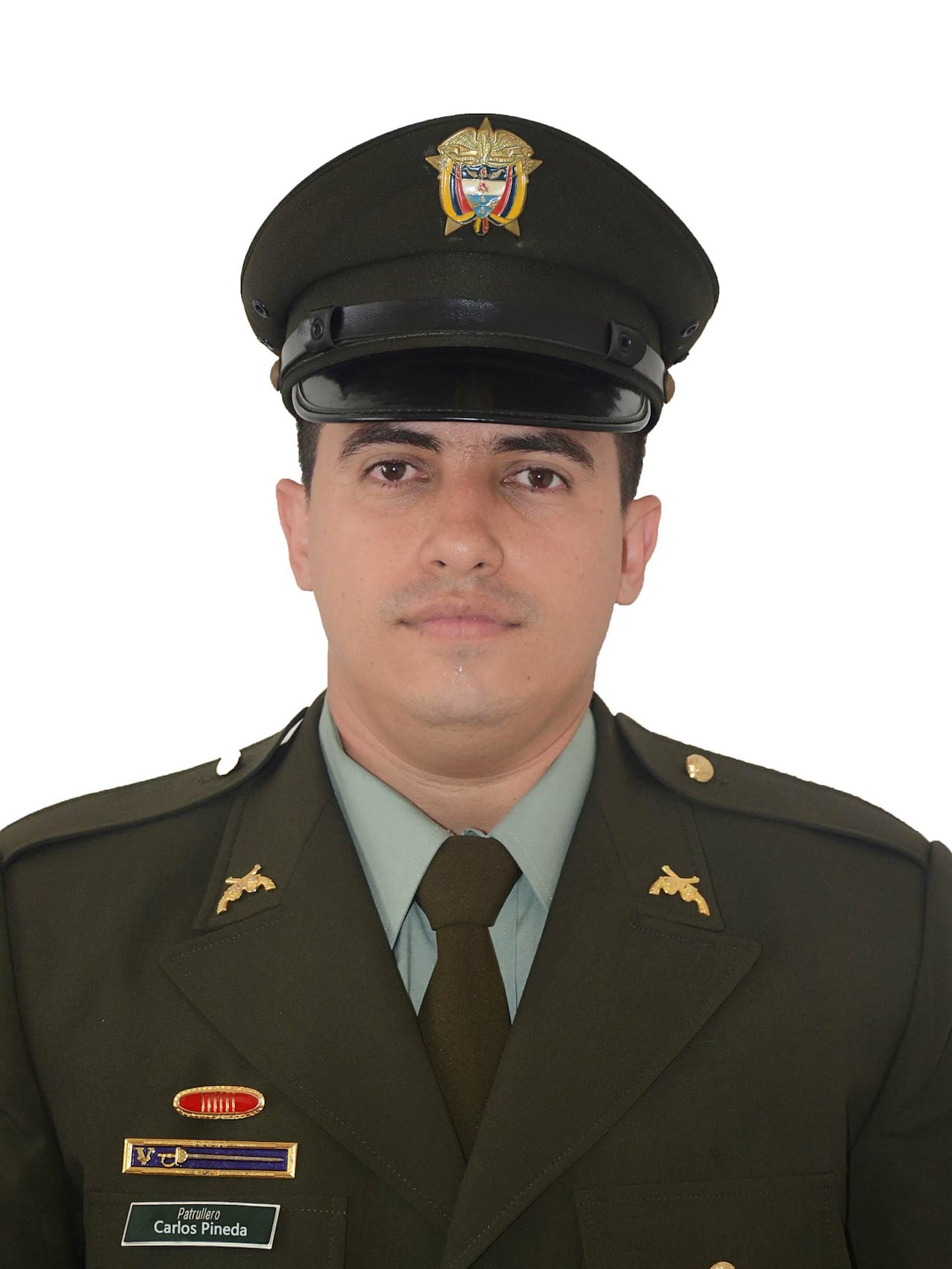 Carlos Andrés Pineda Castro es el patrullero que fua asesinado.