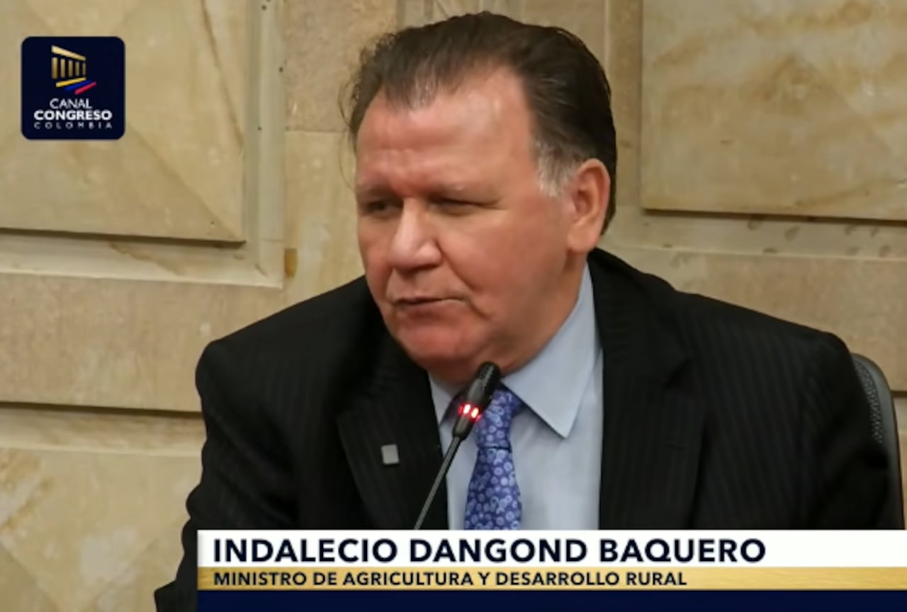 Indalecio Dangond, ministro de Agricultura