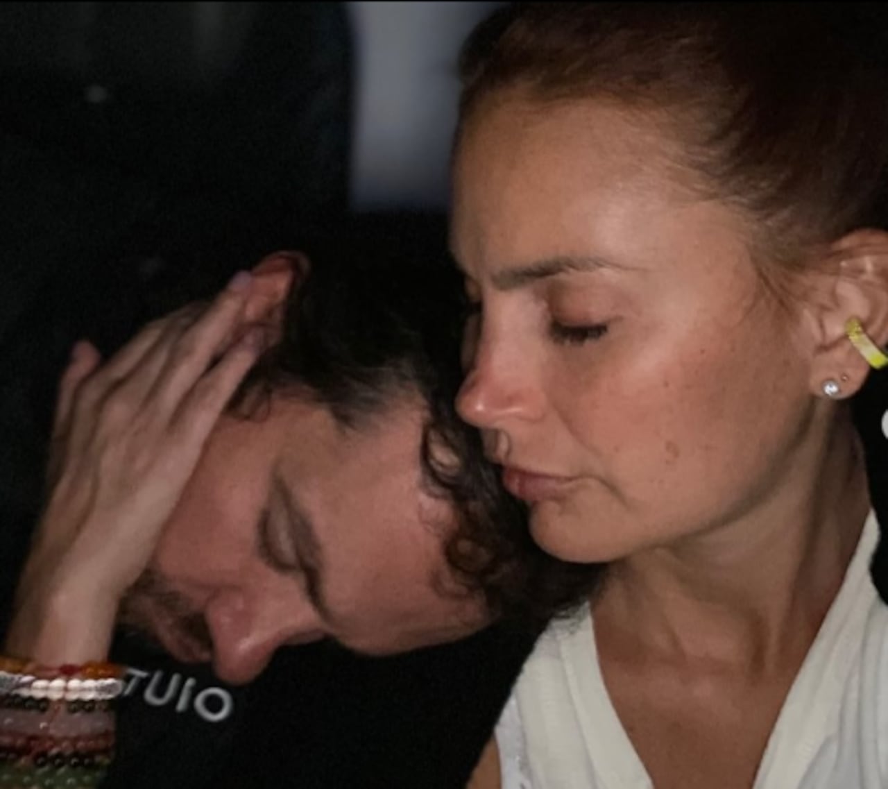 Juliana Galvis y su expareja Joaquín Caicedo Russi, quien falleció, pero no se conocen detalles de lo ocurrido.