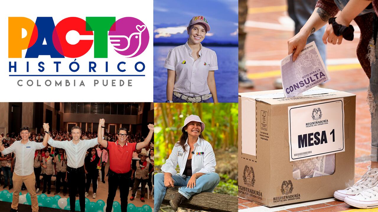 Patricia Caicedo y Laura Cristina Ahumada, Pacto Historico yFederico Gutierrez