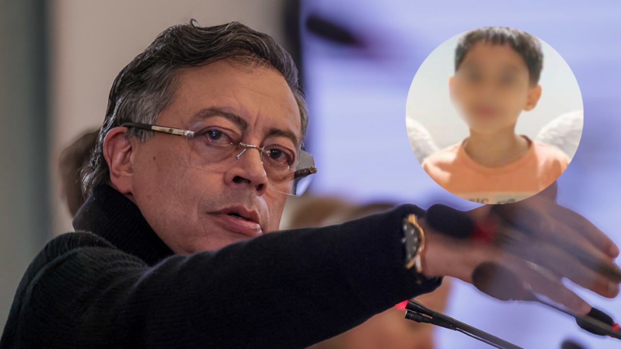 Gustavo Petro y Kevin Acosta.