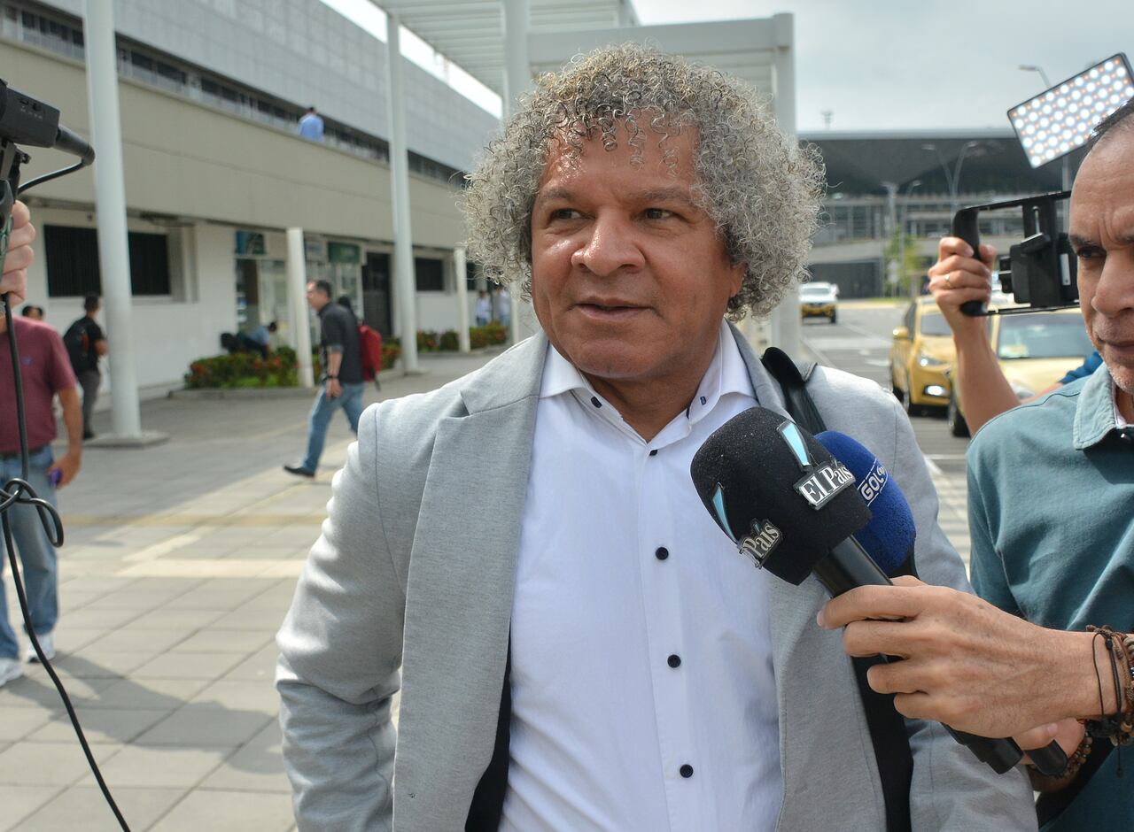 Alberto Miguel Gamero Murillo, samario, exfutbolista y entrenador colombiano, llegó a Cali, para dirigir al Deportivo Cali. Foto Jorge Orozco / El País.