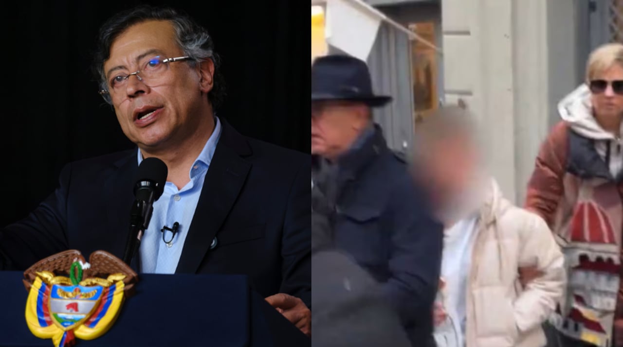 Gustavo Petro habla de video publicado por Expressen, donde se ve a su exesposa, Verónica Alcocer en Estocolmo.