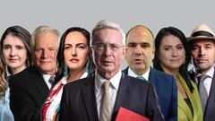 Precandidatos Centro Democrático.