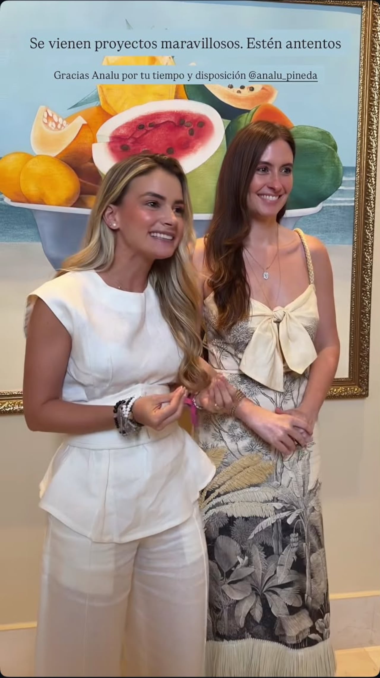 Ana Lucía Pineda y Taliana Vargas