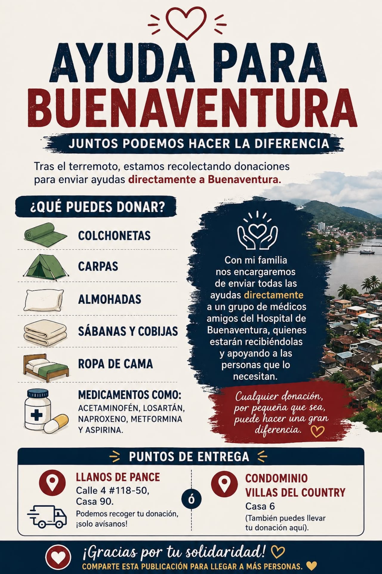 Buenaventura fue otro de los territorios afectados por el terremoto en Colombia.