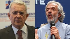 Expresidente Álvaro Uribe Vélez y Juan Daniel Oviedo.