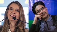 Paloma Valencia e Iván Cepeda
