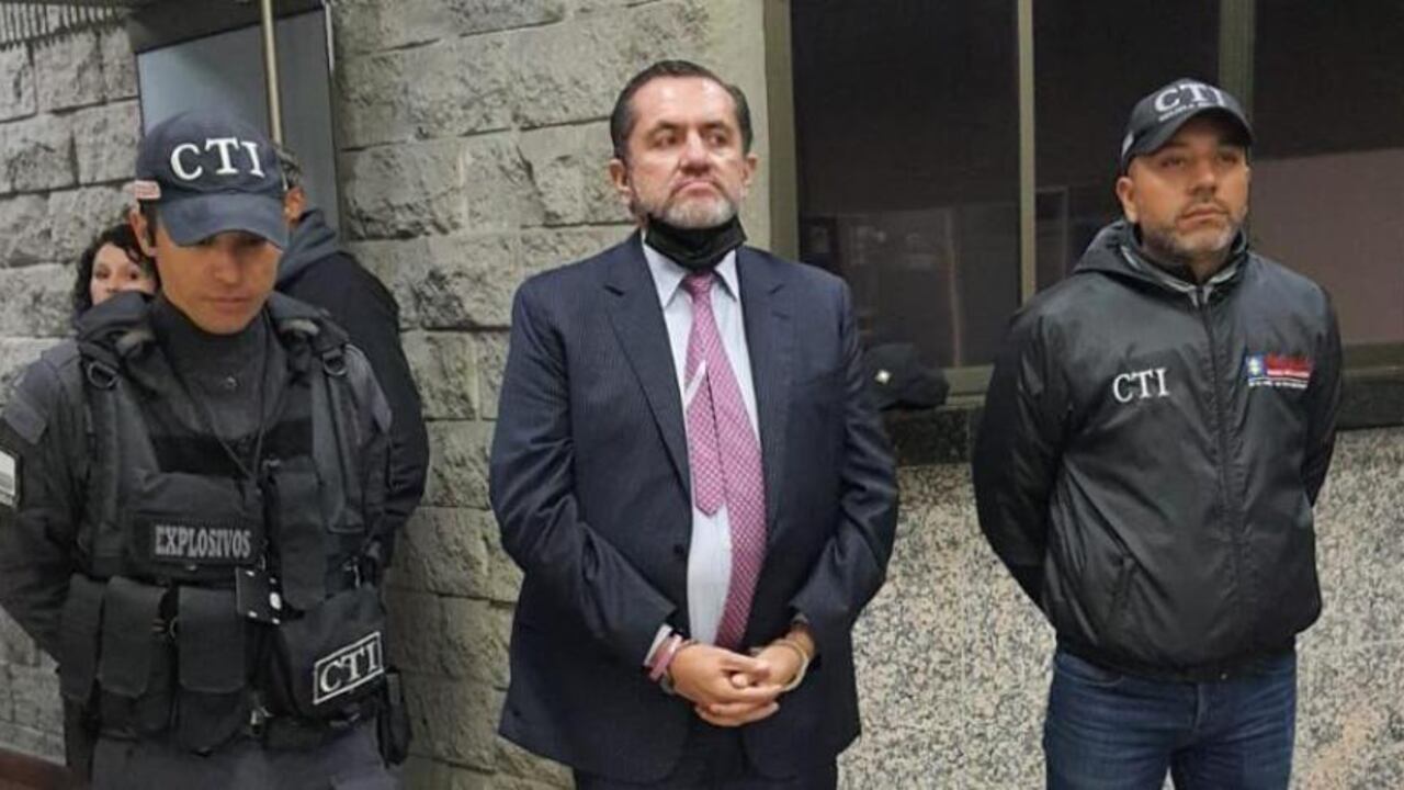 Senador Mario Castaño, capturado por delitos de corrupción.