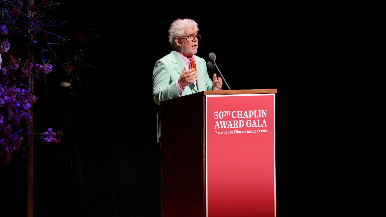 Pedro Almodóvar, reconocido director y guionista español.
