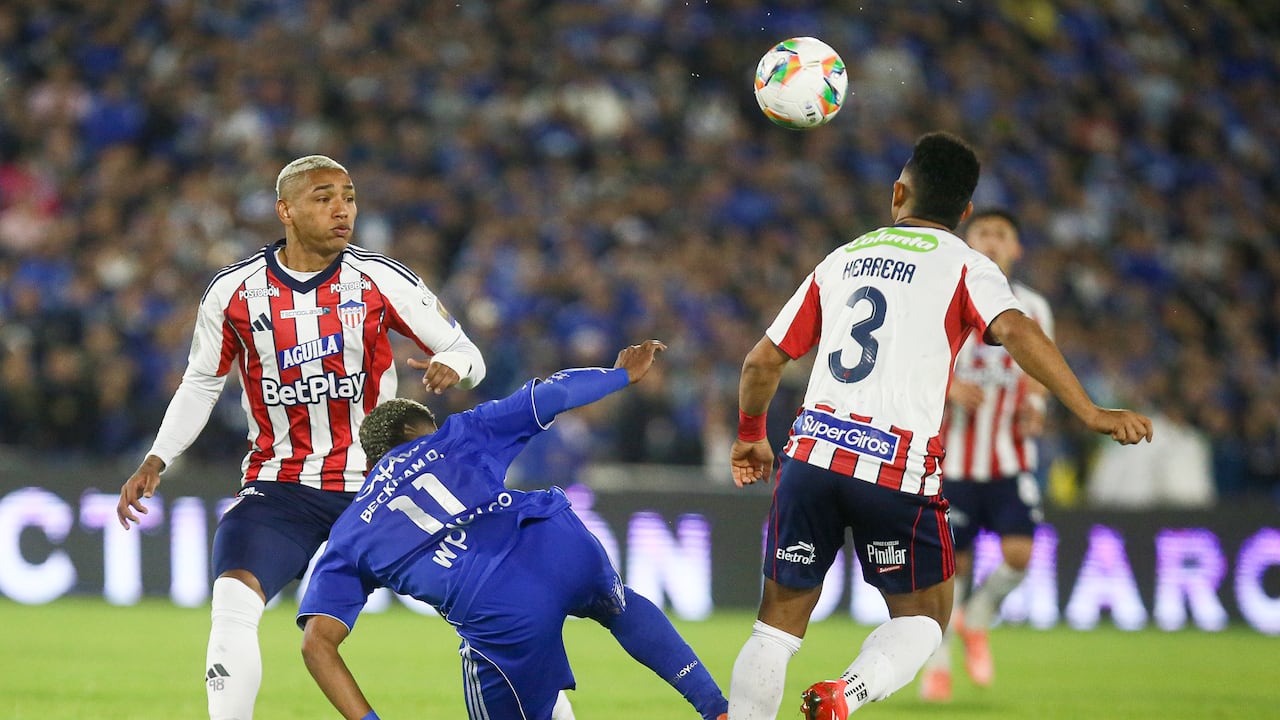 Imagen del compromiso entre Millonarios y Junior de Barranquilla por la fecha 2 del primer semestre de la Liga Colombiana 2026.