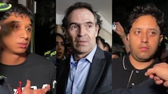 De izquierda a derecha: Jacobo de Jesús Valenciano, Federico Gutiérrez y Eddy Santiago Cuadros.