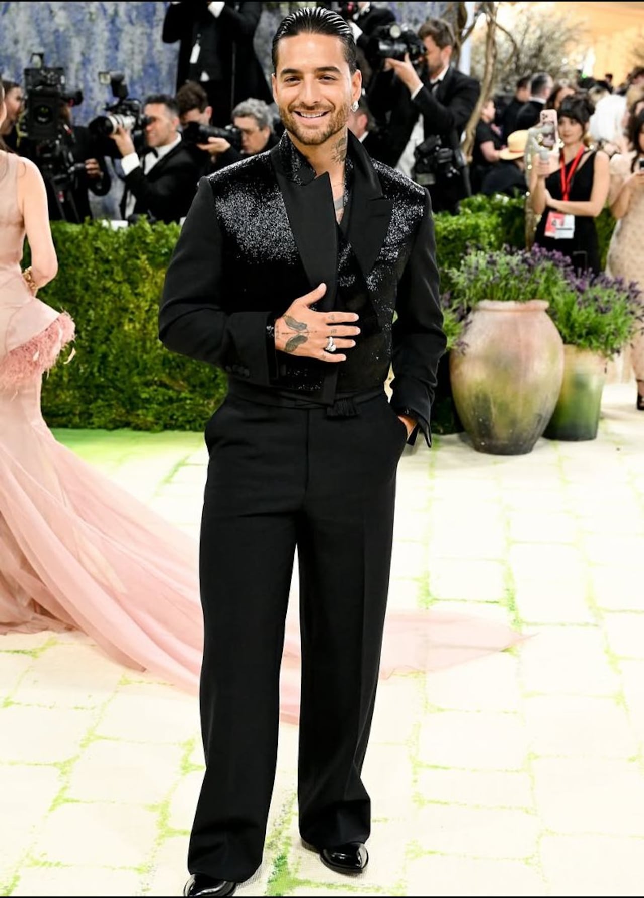 Maluma en la Met Gala 2026.
