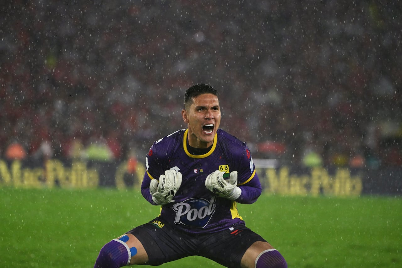 Aldair Quintana fue uno de los héroes de la noche.