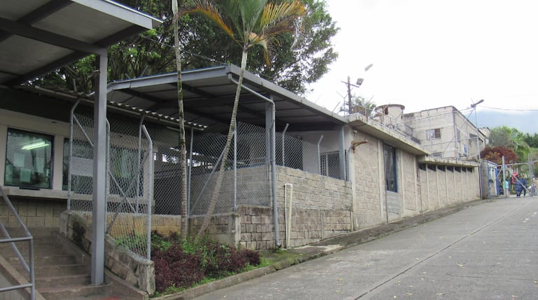 Fachada de la cárcel de La Paz de Itagüí.