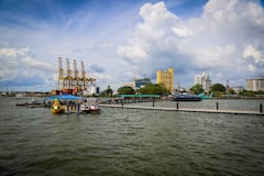 Las obras de este segundo embarcadero ya avanzan en un 90%.