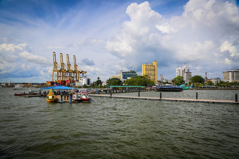 Las obras de este segundo embarcadero ya avanzan en un 90%.