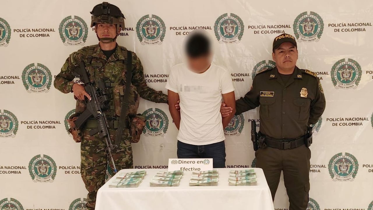 Autoridades incautaron más de 164 millones de pesos en efectivo, dinero que sería utilizado para actividades ilícitas en Nariño.