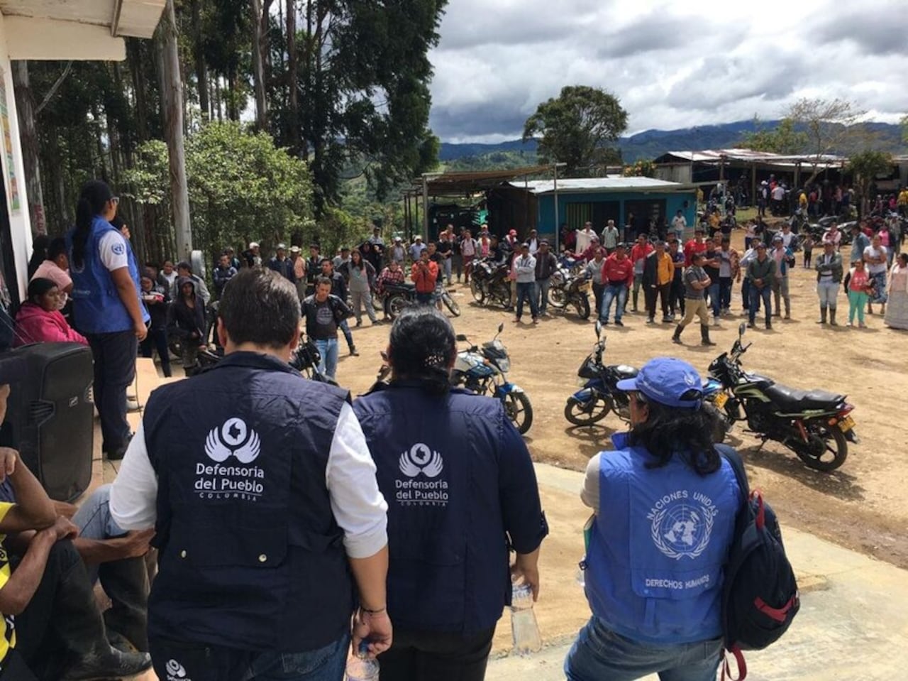 Defensoría del Pueblo alerta sobre desplazamiento masivo