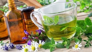 La manzanilla y la hierbabuena sirven para evitar inflamación.