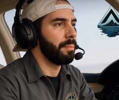 Nayib Bukele aparece en el video