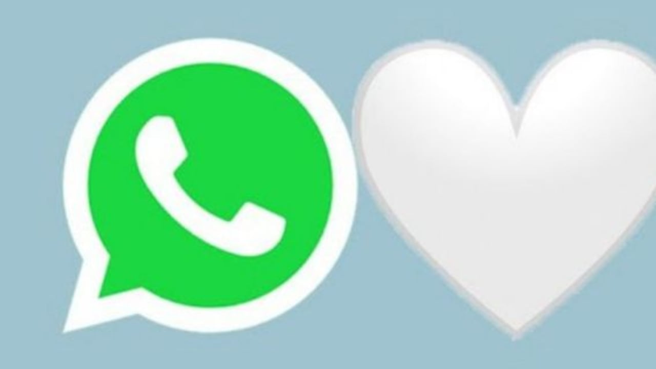 Significado del corazón blanco en WhatsApp.