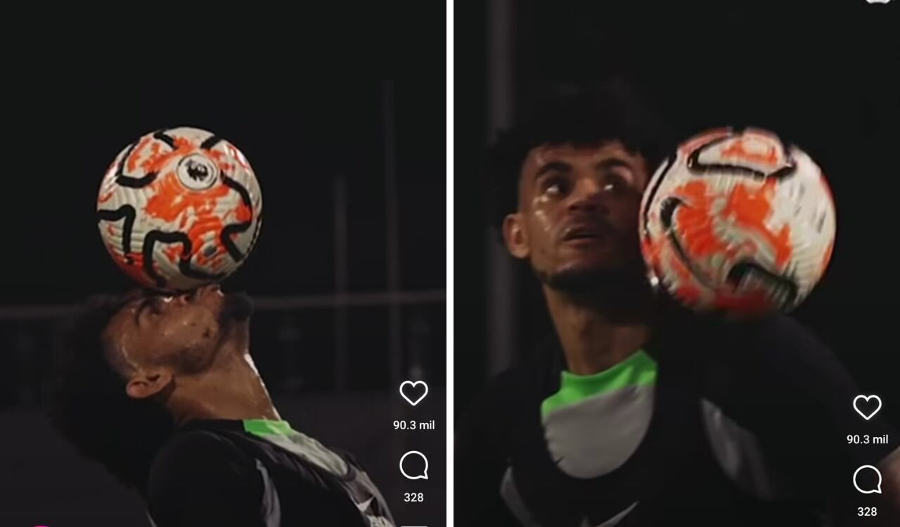 Luis Díaz descresta en la pretemporada con Liverpool.