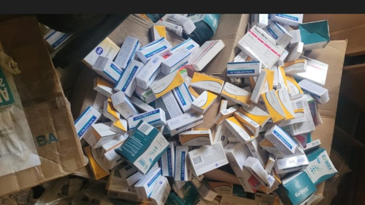 Medicamentos decomisados