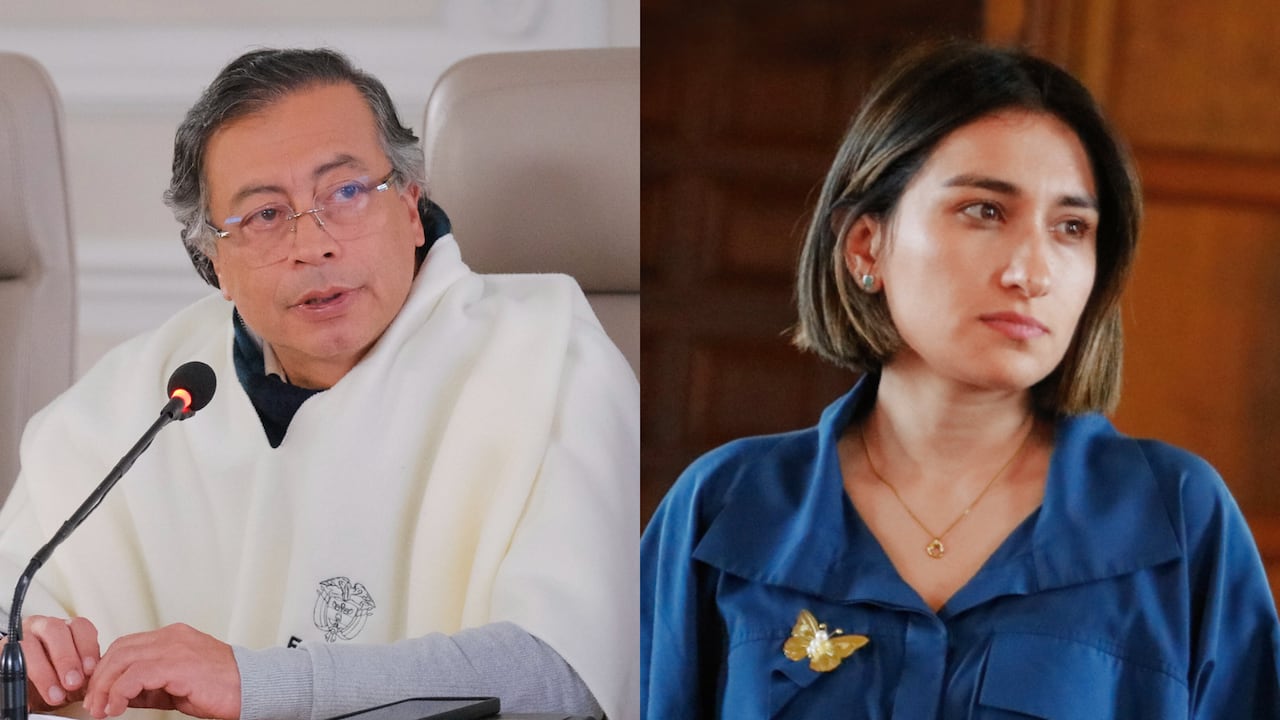 Gustavo Petro y Laura Sarabia