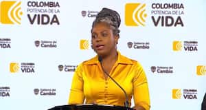 Ministra de Educación Aurora Vergara