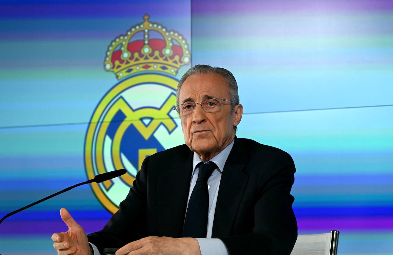 Florentino Pérez, presidente del Rea Madrid
