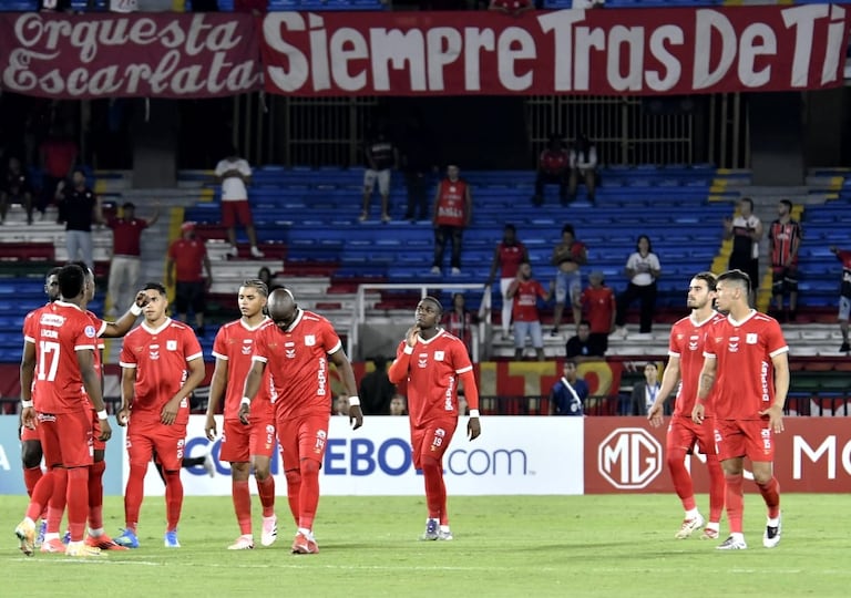 Imagen del partido entre América de Cali y Tigre por la fecha 5 del Grupo A de la Copa Sudamericana 2026.