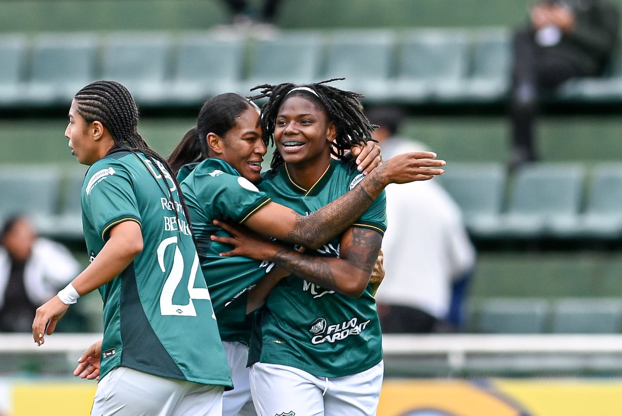 Imagen del partido entre Deportivo Cali y Nacional de Uruguay por la segunda fecha del Grupo D de la Copa Libertadores Femenina 2025.