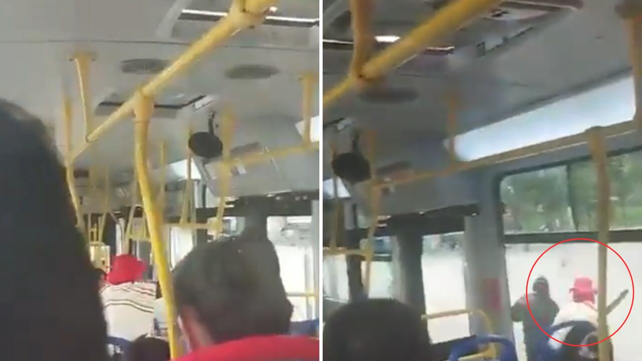 La situación quedó registrada en un video difundido en redes sociales.