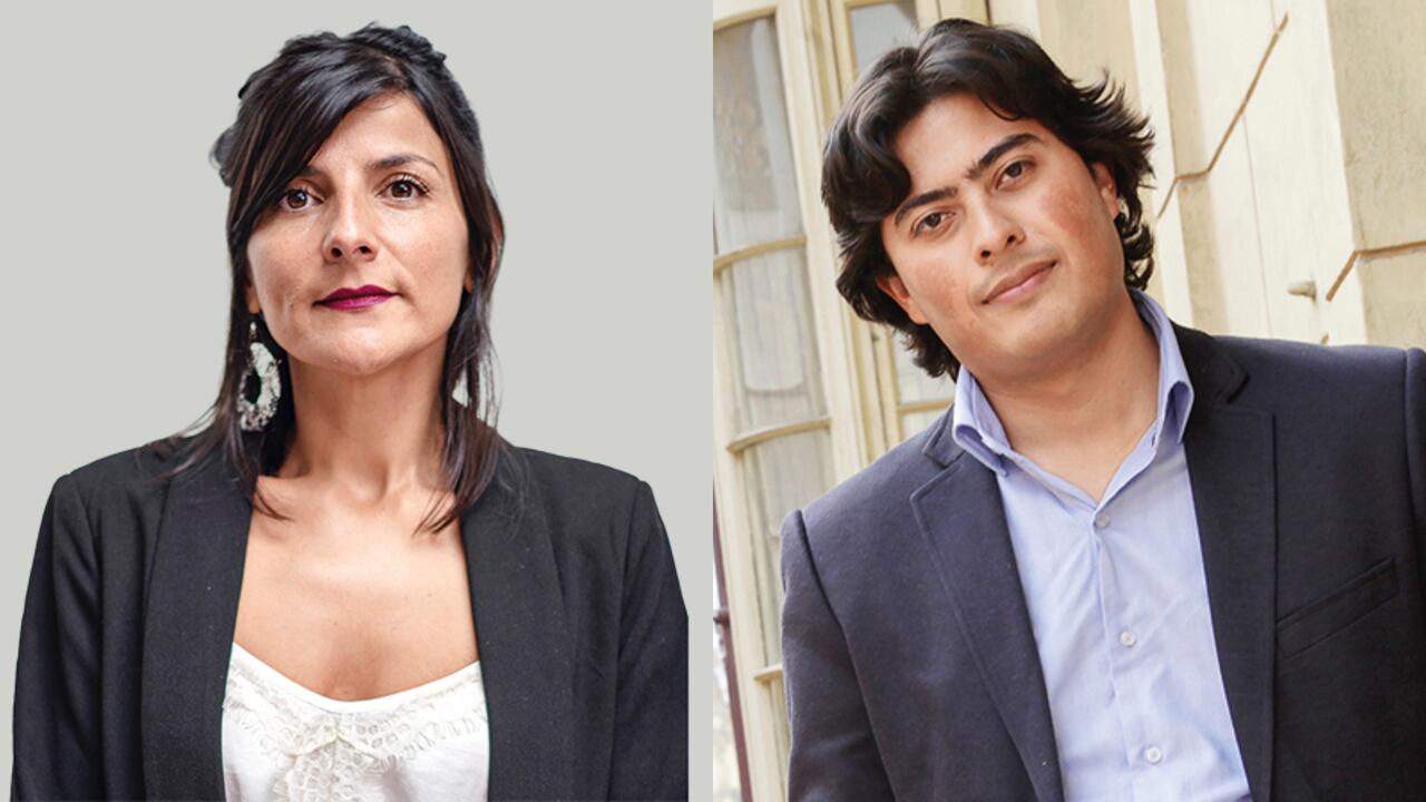 Irene Vélez, ministra de Minas y Energía, y Nicolás Petro.
