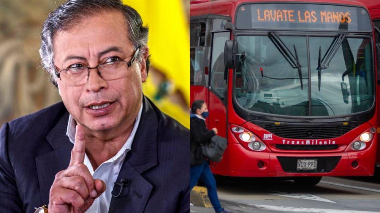 Presidente Gustavo Petro - Transmilenio
